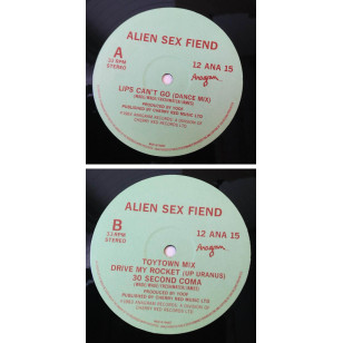 Alien Sex Fiend - Lips Can't Go 1983 UK Version 12" Single Vinyl LP ***READY TO SHIP from Hong Kong***